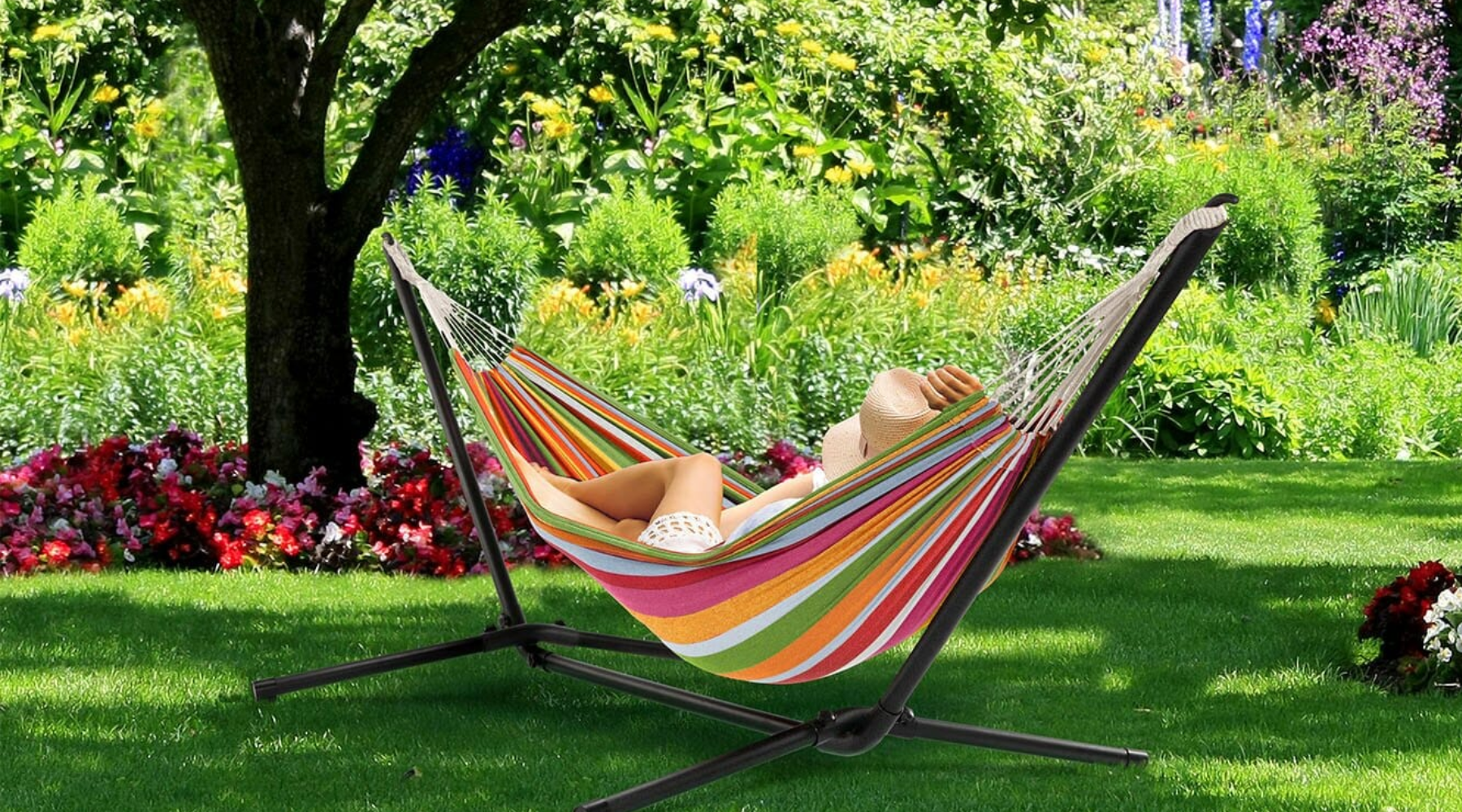Ontsnap aan de drukte met de Niceey Hangmat: ultieme ontspanning in jouw tuin!