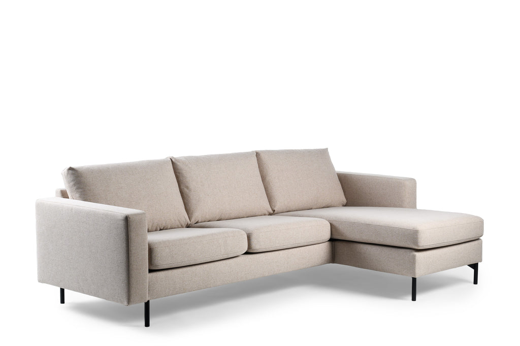 Niceey 3 zits bank CL L+R, stof Chloe, C460 beige