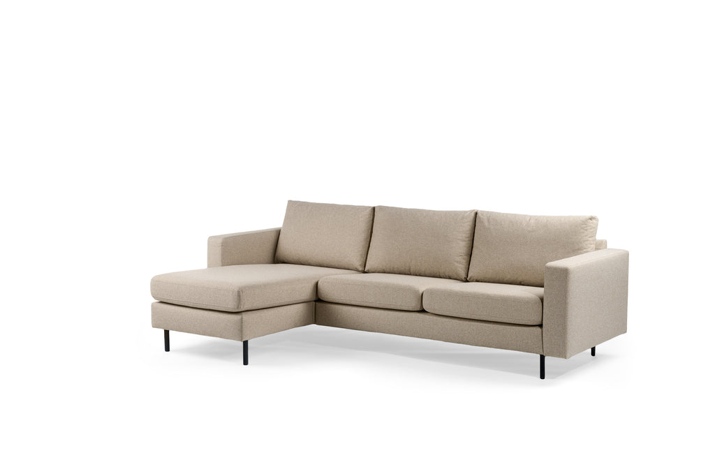 Niceey 3 zits bank CL L+R, stof Dillon, D460 beige