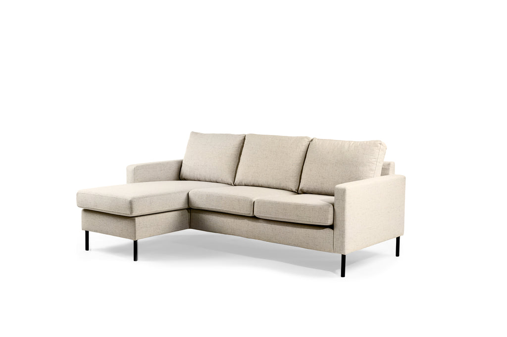 Niceey 3 zits bank CL L+R, stof Dillon, D460 beige