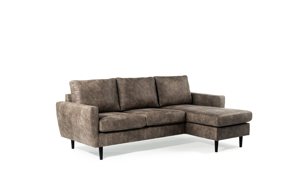 Niceey 3 zits bank CL L+R, stof Savannah, S520 taupe