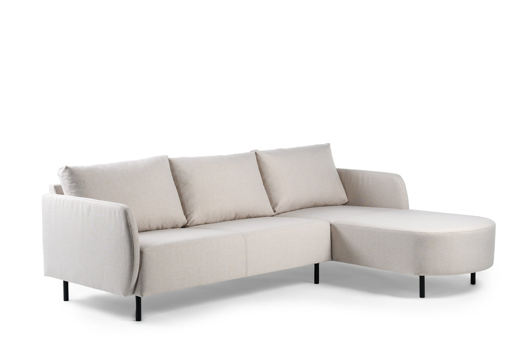 Niceey 3 zits bank CL L+R, stof Urban, U460 beige