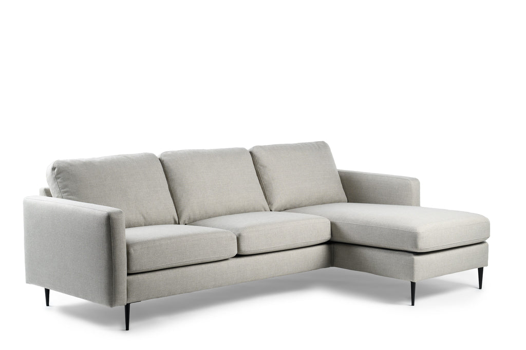 Niceey 3 zits bank CL L+R, stof Woven, W460 beige