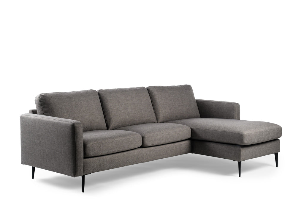 Niceey 3 zits bank CL L+R, stof Woven, W520 taupe