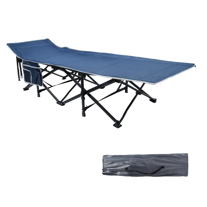 Niceey Veldbed - Ligbed - Vouwbaar - Blauw
