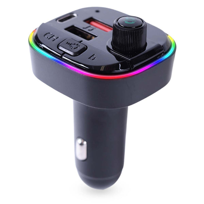Niceey FM Transmitter - Bluetooth Carkit - Zwart