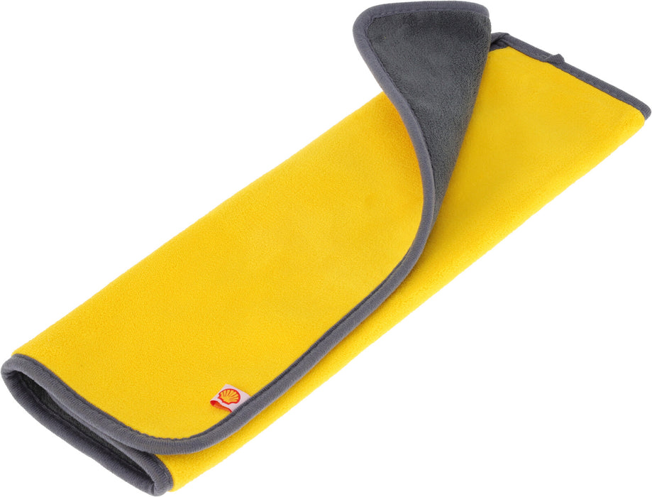 Shell Microvezeldoek - Schoonmaakdoek - Geel