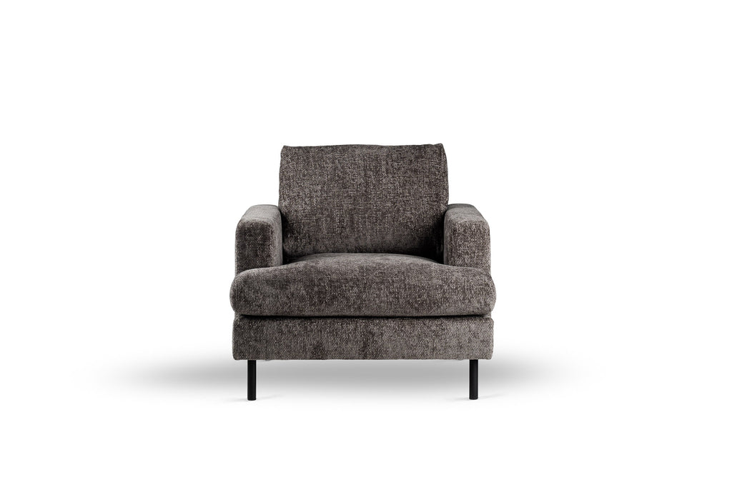 Niceey 1 zits fauteuil, stof Haga 16, E230 antraciet