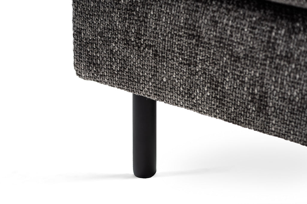Niceey 1 zits fauteuil, stof Haga 16, E230 antraciet