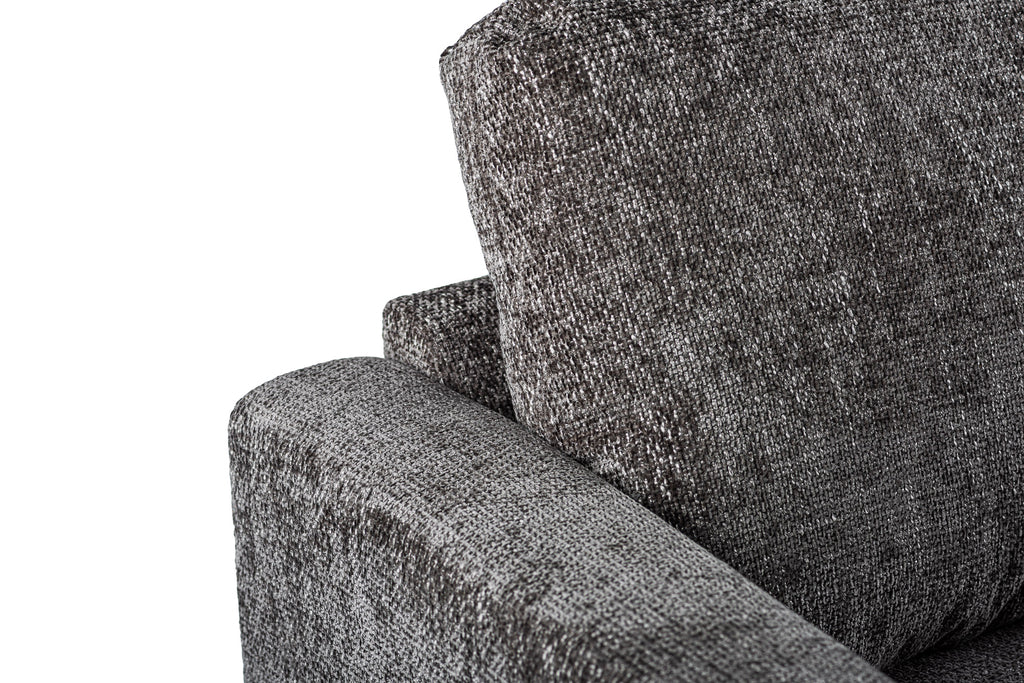 Niceey 1 zits fauteuil, stof Haga 16, E230 antraciet