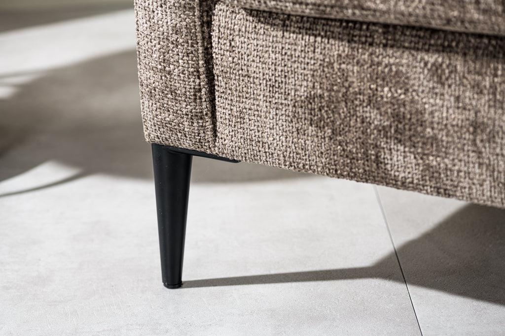 Niceey 1 zits fauteuil, stof Elite, E840 bruin