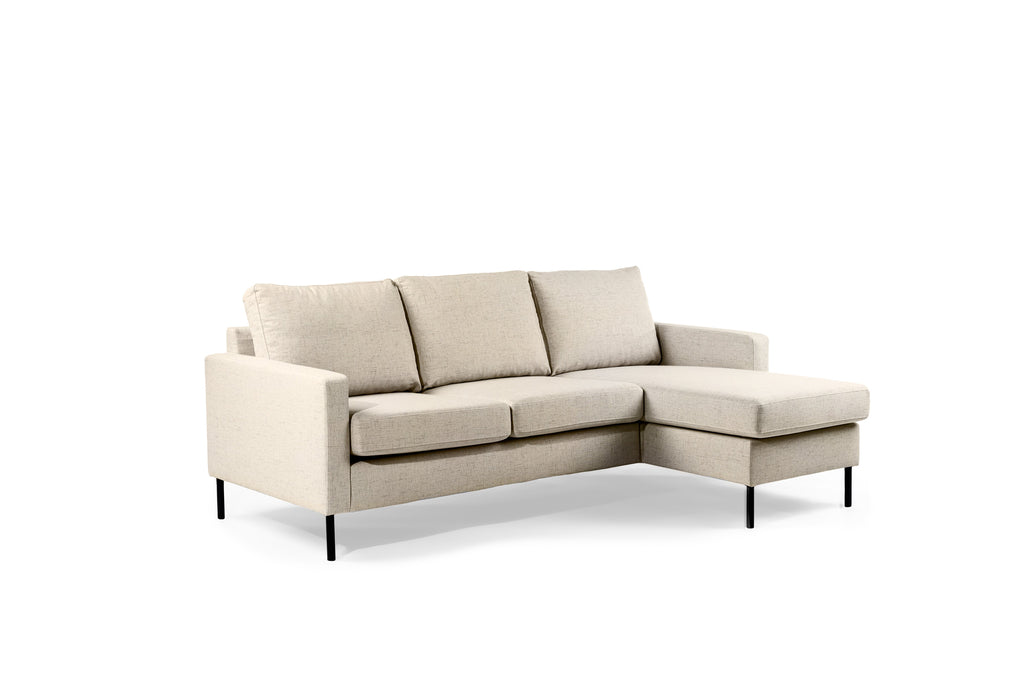 Niceey 3 zits bank CL L+R, stof Dillon, D460 beige