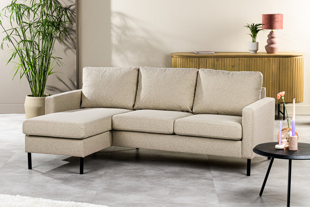 Niceey 3 zits bank CL L+R, stof Dillon, D460 beige