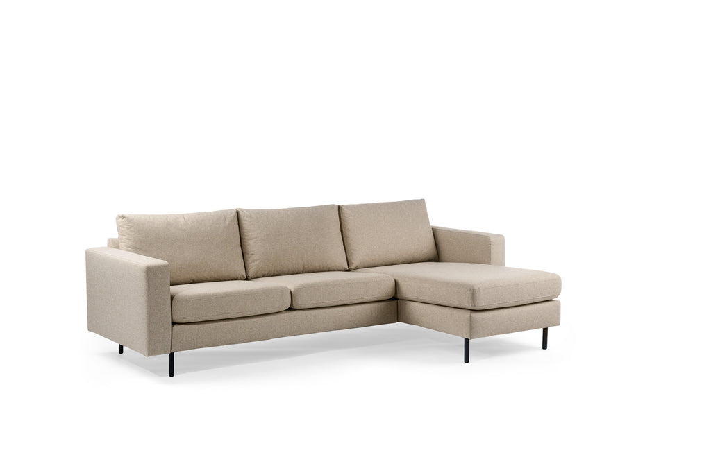 Niceey 3 zits bank CL L+R, stof Dillon, D460 beige