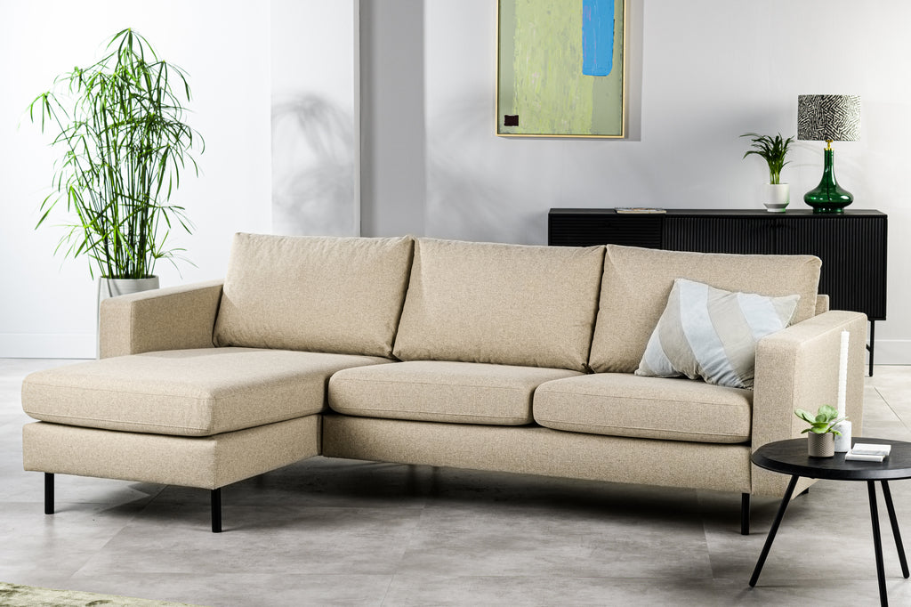Niceey 3 zits bank CL L+R, stof Dillon, D460 beige