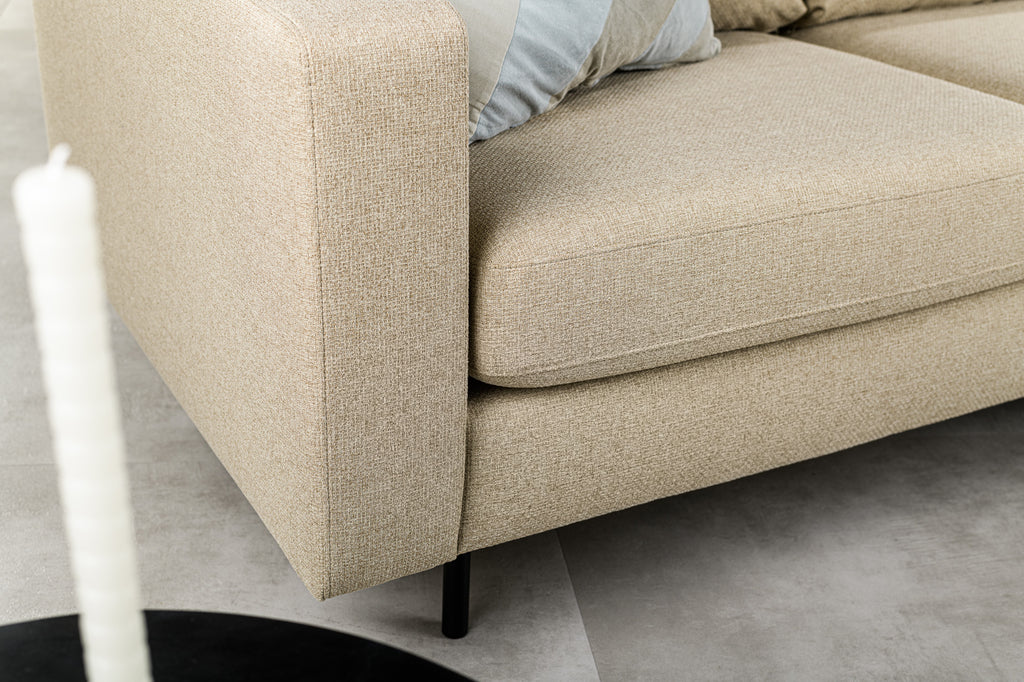 Niceey 3 zits bank CL L+R, stof Dillon, D460 beige