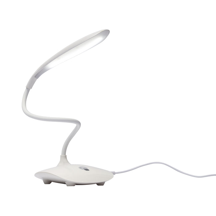 Niceey Tafellamp - Bureaulamp - Touchknop - USB - Wit