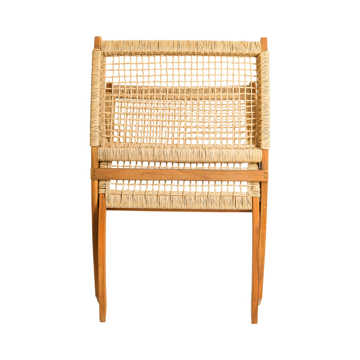 Niceey Rotan Loungestoel - vouwbaar - FSC bamboe/Hout