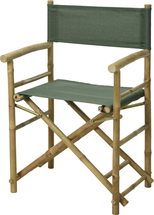 Niceey Regisseursstoel - Bamboe - Set van 2 - Groen