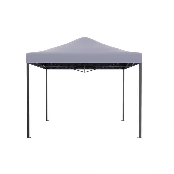 Niceey Partytent - 3x3m - Paviljoen - Opvouwbaar en Waterdicht - Easy Up - Draagtas met Wielen - Grijs