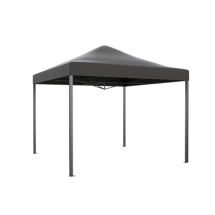 Niceey Partytent - 3x3m - Paviljoen - Opvouwbaar en Waterdicht - Easy Up - Draagtas met Wielen - Zwart