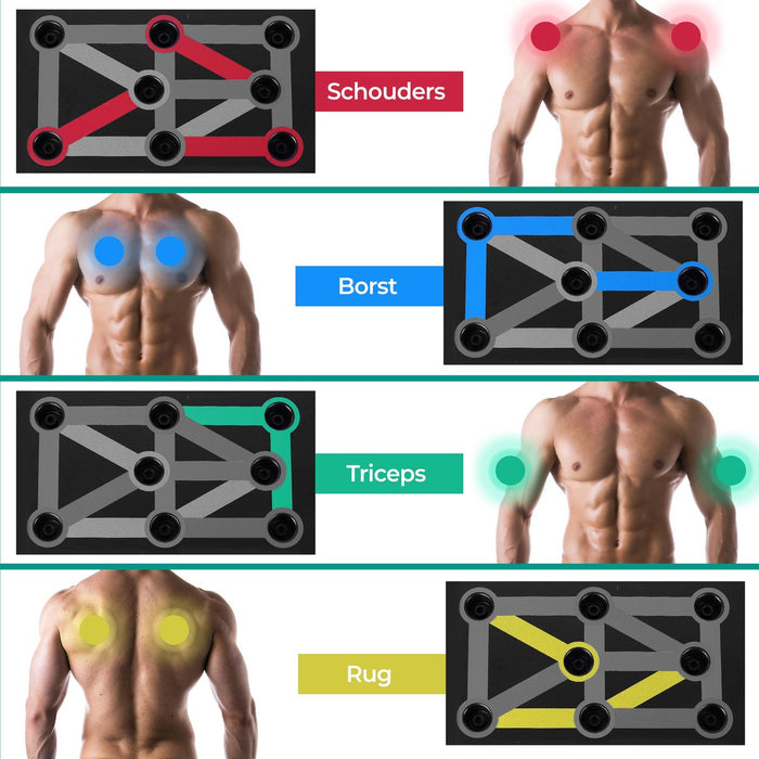 Niceey Push Up Board - Print board - Multiple options