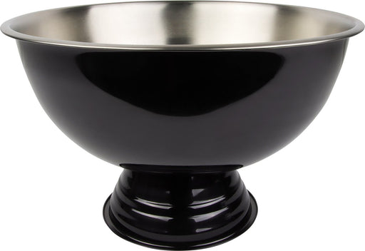 Niceey Champagneschaal - Champagnekoeler - Ijsemmer - Champagne Emmer - Champagne Bowl - RVS - Zwart