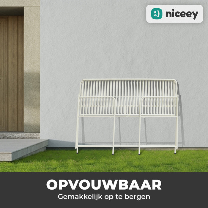 Niceey Tuinbank - Opvouwbaar - Chalk