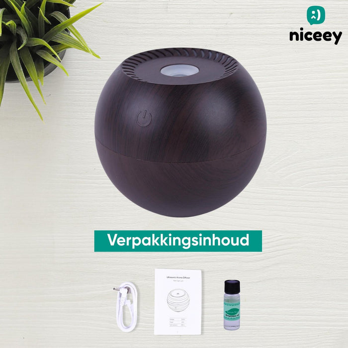 Niceey Aroma Diffuser - Zwart