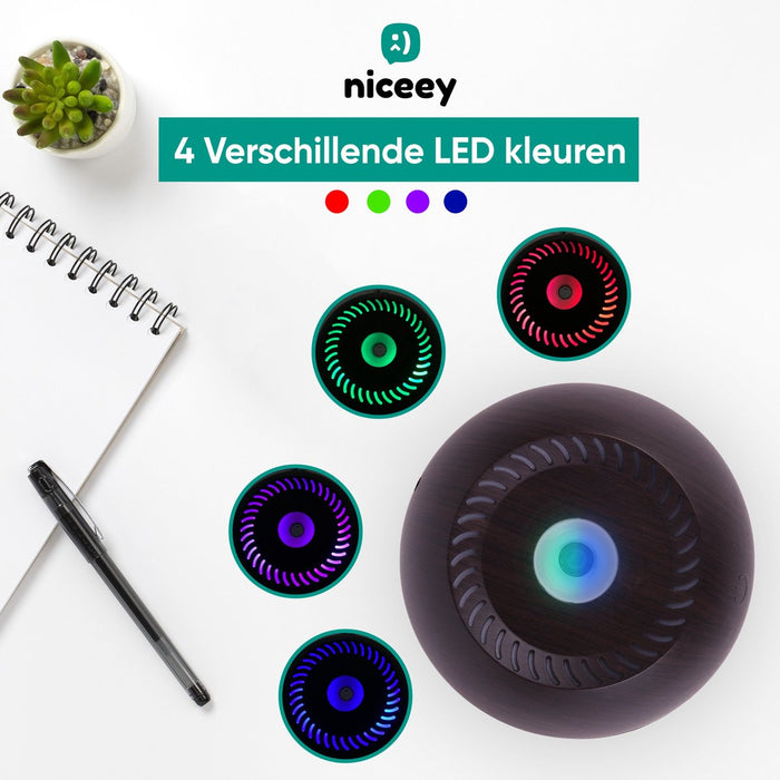 Niceey Aroma Diffuser - Zwart