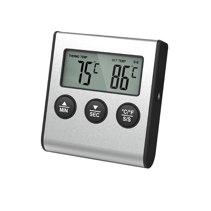 Niceey Vleesthermometer - BBQ Thermometer - Grijs